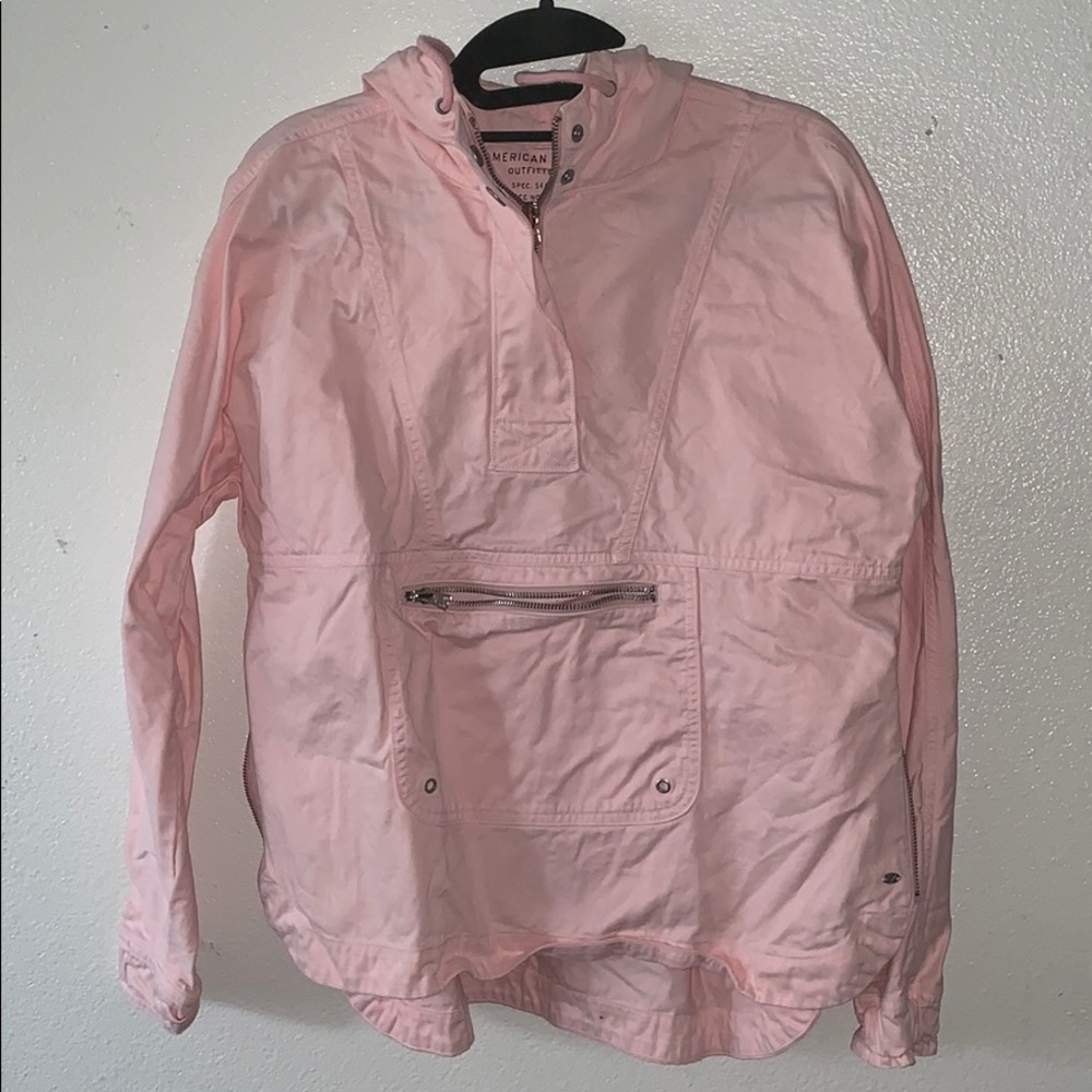 Baby Pink AE Windbreaker